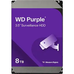 Жорсткий диск 3.5` WD Purple 8TB SATA 256MB (WD85PURZ) [141092]