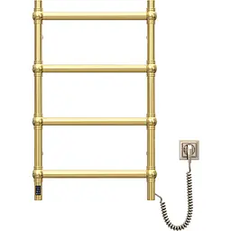 Електрична рушникосушка Navin Retro 500x800 Sensor права, золото 10-012033-4860, Золотий, Праве, Електронний - мініатюра 2