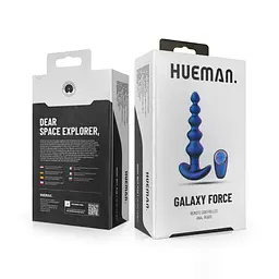 Анальна пробка Hueman Galaxy Force 15 см (фіолетова) - мініатюра 19