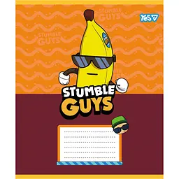 Набір зошитів Yes Stumble Guys 12 аркушів у лінію 25 шт. (768729) - мініатюра 5