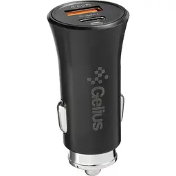 Автомобільний зарядний пристрій Gelius Pro Twix QC GP-CC006 Black з кабелем XiaomicroUSB - мініатюра 4
