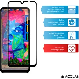 Скло захисне ACCLAB Full Glue Xiaomi Redmi 14C Black (1283126598838) - мініатюра 5
