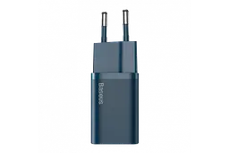 Мережевий зарядний пристрій Baseus Super Si 1Type-C + Cable Type-C to Lightning 20W TZCCSUP-B03 Blue - мініатюра 4