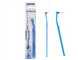Набір для міжзубної гігієни Paro Interdental Set F з тримачем та міжзубними щітками