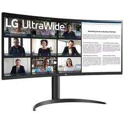 Монітор LG 34WR55QK-B - мініатюра 2