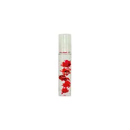 Дитяча олійка-блиск для губ Aqua Fleur Lukky T22005 з червоними квітами - мініатюра 2