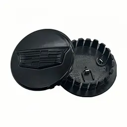 Ковпак колеса Cadillac чорний 67мм пластик 1шт OEM 9597375 (ковпачок, заглушка диска)