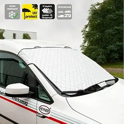 Чохол на лобове скло від замерзання Heyner Windscreen Cover Pro 95х145 см (Подвійна Щільна) (512500) - мініатюра 3
