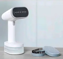 Вертикальний відпарювач Grunhelm GHS1610W ручний парова праска для одягу 1600 Вт 250 мл 25 г/хв - мініатюра 4