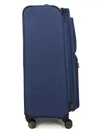 Валіза велика L тканинна з розширенням Airtex 828 78×48×34см 113л Темно-синій - мініатюра 7