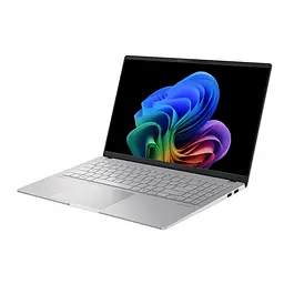 Ноутбук ASUS Vivobook S 15 S5507QA-MA044W 15.6' 3K OLED, Qualcomm X Plus X1P 42 100, 16GB, F512GB, UMA, Win11, Сріблястий (90NB14Q2-M004D0) - мініатюра 2