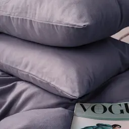 Комплект дитячої постільної білизни MirSon Фланель 001 Ash grey 110х140 см сірий (2200009648205) - мініатюра 5