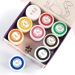 Набір гуашевих фарб Cats 9×10 мл ROSA Kids (4823098541561) - мініатюра 4