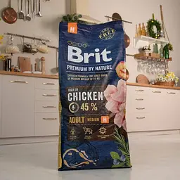 Сухий корм Brit Premium Dog Adult M для дорослих собак середніх порід, з куркою, 15 кг - мініатюра 6