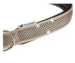 Нашийник для собак Ferplast Daytona Deluxe C20/43 нейлоновий коричнево-чорний 2х35-43 см 77202112 - мініатюра 3