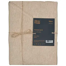 Скатертина Ardesto Oliver 136х136 см шоколад (ART10OR) - мініатюра 4