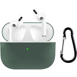 Чохол Silicone Case + Carbine для Apple AirPods Pro 2 Pine Green [74297]