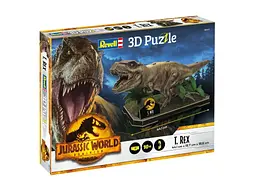 3D пазли Тиранозавр Рекс - Парк Юрського Періоду Jurassic World Dominion Revell 00241 - мініатюра 3