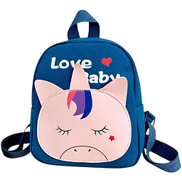 Дитячий рюкзак Evo-Kids Small Unicorn-2 Blue (2418-19 Blue Unicorn-2)