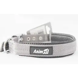 Нашийник для собак AnimAll, L, сірий