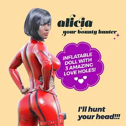 Секс лялька Crushious Alicia Your Bounty Hunter (тілесний) - мініатюра 9