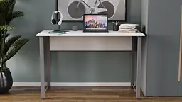 Комп'ютерний стіл Ferrum-decor Раян 75x100x60 білий ДСП Дуб Сонома Труфель 32мм (FRD-101128) - мініатюра 5