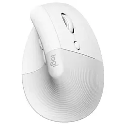 Бездротова миша Logitech Lift Bluetooth Vertical Ergonomic White USB (910-006496)