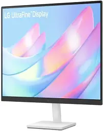 Монітор 27" LG UltraFine 27US500-W, White, WLED, IPS, 3840x2160, 16:9, 5 мс, 60 Гц, 300 кд/м², 1000:1, 178°/178°, 2хHDMI/DP VESA 100x100 - мініатюра 3
