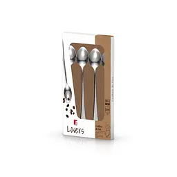 Набір ложок для латте Bergner Coffee & Tea Lovers 4 предмета (BG-46105-MM) - мініатюра 3