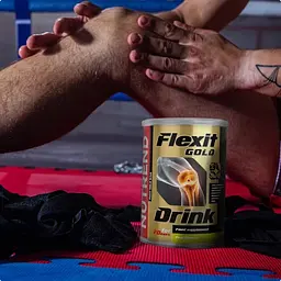Хондропротектор Nutrend Flexit Drink Gold яблоко 400 г - мініатюра 4