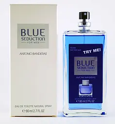 Оригінал Antonio Banderas Blue Seduction 80 мл ТЕСТЕР туалетна вода