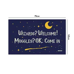 Килим придверний «Wizards? Welcome!» - мініатюра 3
