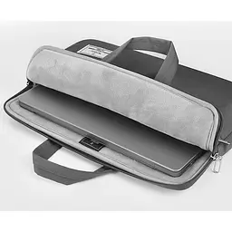 Сумка для ноутбука WiWU Vivi Laptop Handbag 15.6`/16` Black (6936686411004) [105806] - мініатюра 3