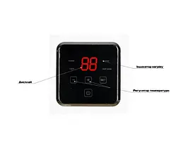Водонагрівач Mixxus EWH-13050 CUBE WET(V) 50 л, 2,0 кВт, "мокрий" ТЕН, вертикальний, квадратний, білий (WH0611) - мініатюра 6