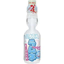 Японський газований напій з кулькою Ramune Yogurt 200 мл