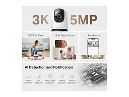 IP-камера відеоспостереження Mercusys MC230 3K 5MP - мініатюра 2