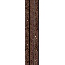 Рейка декоративна Sticker Wall PS 2900х115х12мм Темно-коричневий із золотими вкрапленнями SW-00001737 - мініатюра 6