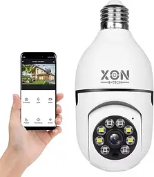IP-камера цокольна XON SmartCam Wi-Fi 1080P (UBWEM21YW 4842) Біла - мініатюра 2