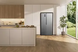 Холодильник Gorenje SBS, 179х62х91см, 2 двері, 347 (197) л, А +, NF +, Інв., Зона св-ті, Зовн. Диспл, нерж - мініатюра 3