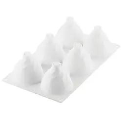 Форма для випікання Silikomart Chantilly d 73 h 65 мм (6x120 мл) (CHANTILLY 120)