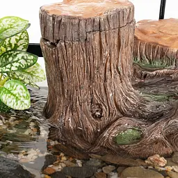 Декоративний фільтр-водоспад Repti-Zoo Turtle Filter Tree (GLB10) у формі кореня для амфібій і тераріумів до 70 літрів - мініатюра 5