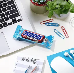 Шоколадний батончик Snickers Hi Protein Low Sugar Crisp 55 г - мініатюра 6