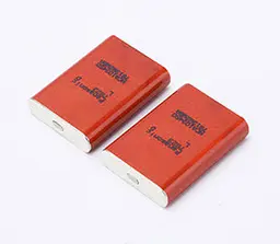 Акумулятор Li-ion Panasonic NCA103450 2350 mAh - 4,5А (Червоний) - мініатюра 3