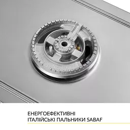 Поверхня газова Domino на металі Weilor GM W 314 SS - мініатюра 7