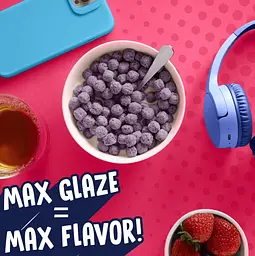 Сухий сніданок Kellogg's Froot Loops Glazed Donut Holes Blueberry Cereal 504г - мініатюра 5