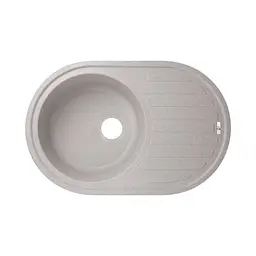 Кухонна мийка Lidz 780x500/200 GRA-09 (LIDZGRA09780500200), Сірий