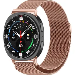 Ремінець ArmorStandart Milanese Magnetic для Samsung Galaxy Watch 8/8 Classic 20x113 mm Rose Gold (ARM87360) [151815]