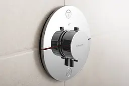 Термостат для душу Hansgrohe ShowerSelect Comfort S chrome 15554000 - мініатюра 2