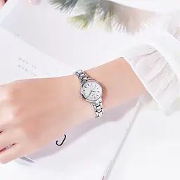 Наручний годинник жіночий 1410SI Silver Skmei acs0030766 - мініатюра 4