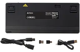 Клавіатура A4Tech Fstyler FBX53C Black (FBX53C (Black)) - мініатюра 6